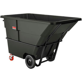 Suncast® Towable/Forkliftable Extra HD Plastic Tilt Truck 2 Cu. Yd. Cap 2300 Lbs Cap Blk RMTTHD200D