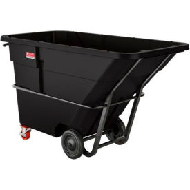 Suncast®Towable/Forkliftable Standard Duty Plastic Tilt Truck1.5 Cu. Yd. Cap1300 Lbs. CapBlk RMTTSD150D