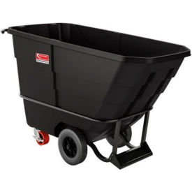 Suncast® Standard Duty Plastic Tilt Truck 1/2 Cu. Yd. Cap 800 Lbs Cap Black RMTTSD50D