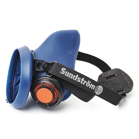 Half Mask Respirator, SR 100, Not Rated, Snap-In Gasket, Size, M 0 Cartridges Included MPN:SR 100 M/L