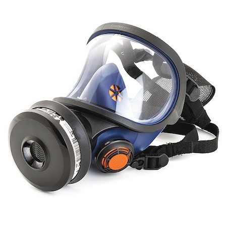 Full Face Respirator, SR 200, Not Rated, Snap-In Gasket, Size, M 0 Cartridges Included MPN:SR 200 PC