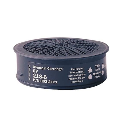 Cartridge, Black, Push to Connect, Sundstrom Respirators MPN:SR 218-6