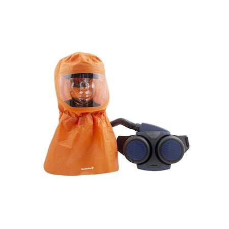 Protective Hood, Black/Blue/Orange MPN:SR 500/SR 602