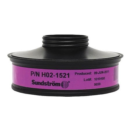 Filter, Threaded, Particulates, Magenta, 2 PK, NIOSH 42 CFR 84 MPN:SR 710