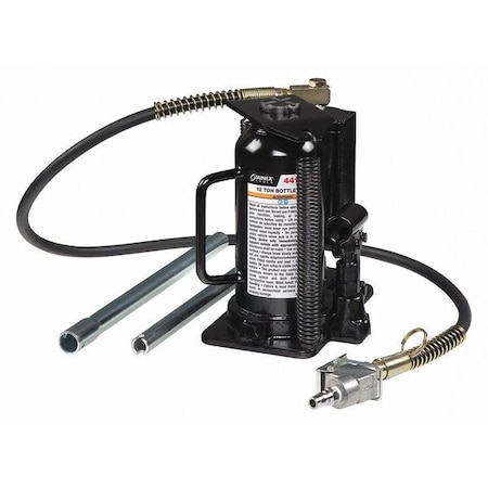 Air Hydrlc Bttle Jack, Fully Wldd, 12 tons MPN:4412AH