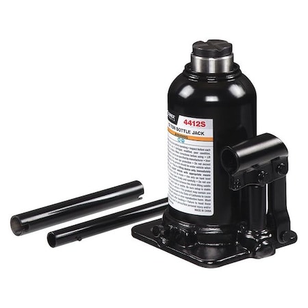 Fully Welded Short Bottle Jack, 12 tons MPN:4412S