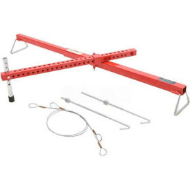 Sunex Tools 5207 Engine Support Transverse Bar With Arm Support Fully Adjustable 3-Point 5207
