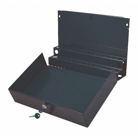 Locking ScrewDriver/Pry Bar Holder, L, Blk MPN:8011BK