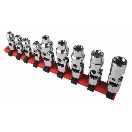 Universal Ext Star Socket Set 1/4