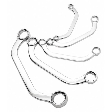 Half Moon Wrench Set, SAE, 5 pcs. MPN:9935