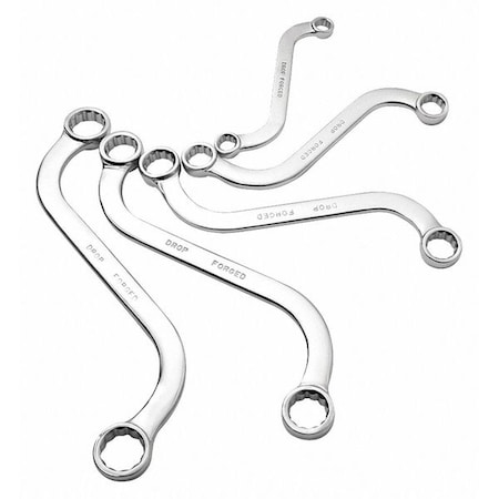 S-Style Wrench Set, SAE, 5 pcs. MPN:9940