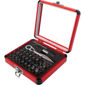 Sunex Tools 9726 38 PC. Mini Ratchet & Bit Set W/ Aluminum Case 9726