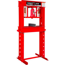 Sunex Tools 5720 - 20 Ton Manual Shop Press w/ Accessory Kit 5720