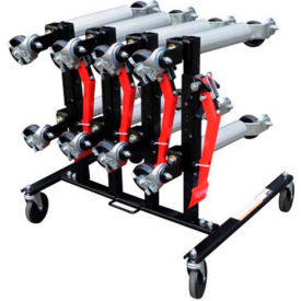 Optional Rack 7709 for Sunex® Car Dolly 7708 - Holds Up to 4 Dollies 7709