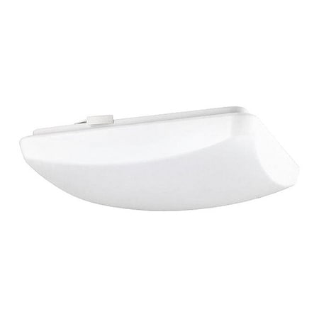 Square LED Mushroom Fixture, 3000K, Warm W, Height: 3 MPN:LFX/MU/SQ/11''/16W/E/D/30K