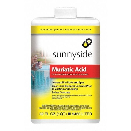 Muriatic Acid, 1 qt. MPN:71032