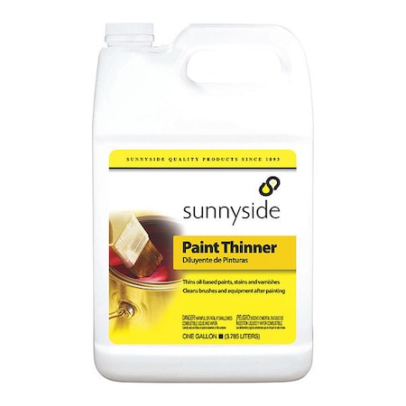 Paint Thinner, Plastic Bottle, 1 gal. MPN:701G1