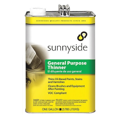 Paint Thinner, 1 gal., Solvent Base MPN:476G1