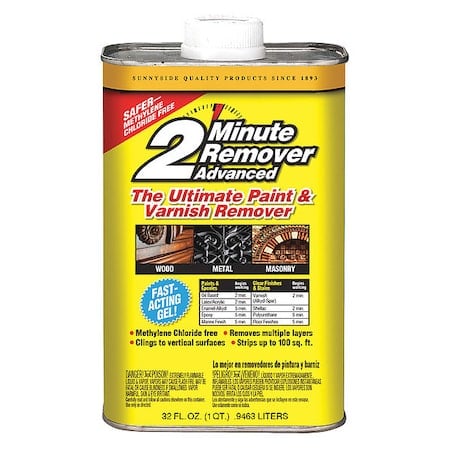 Paint Remover, 1/4 gal., Solvent Base MPN:63432