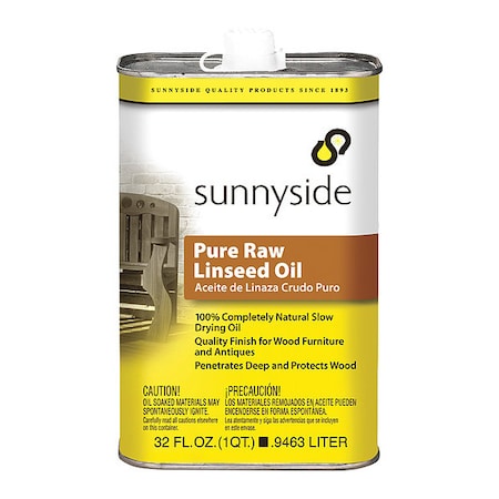 Raw Linseed Oil, 1 qt. MPN:87332
