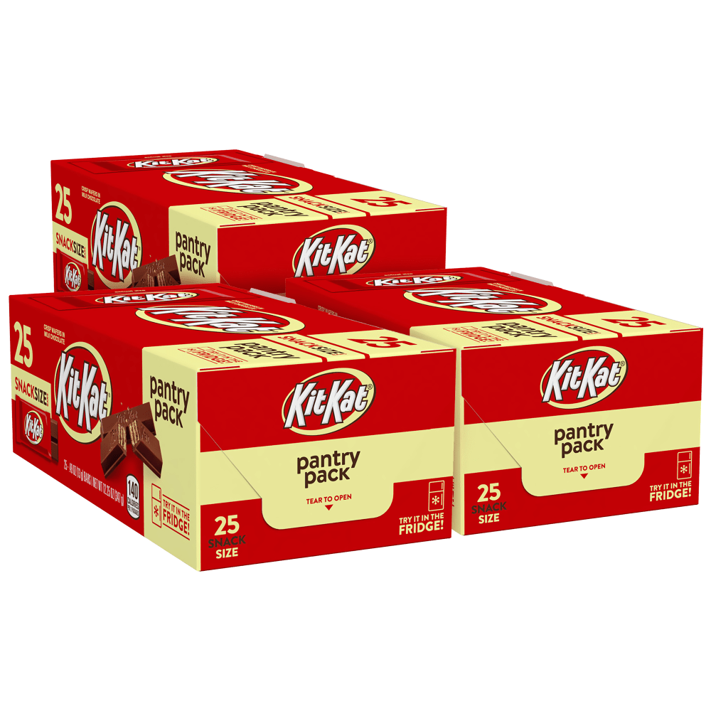 Kit Kat Snack Size Pantry Packs, 12.2 Oz, Case Of 3 Packs MPN:008101289140