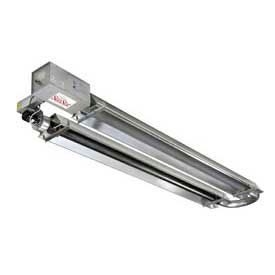 SunStar SIU Series Propane Infrared U Tube Standard Heater 40' Tube Length 175000 BTU SIU175-40-L5