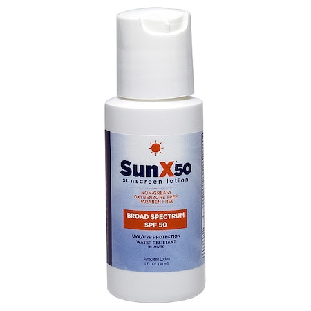 Sunscreen, 1 oz, Bottle, 50 SPF MPN:18-901G