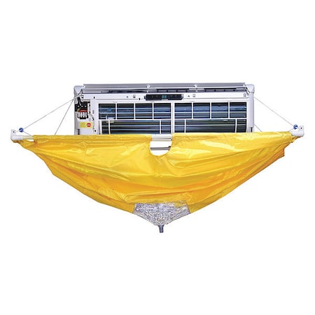 Bib, Vinyl, Yellow, 47 in W, 47 in L MPN:ZCA24