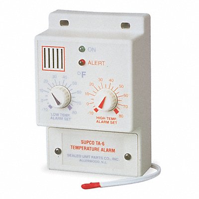 Temperature Alarm -10 to 80F 120VAC MPN:TA-6