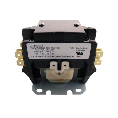Contactor, 30A, 240V, 2 Pole MPN:DP302402
