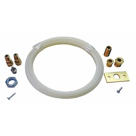 Grease Fitting Kit - 10 ft L High Pressure Tube & 14 Fittings, 1/4 in/1/8 in NPT MPN:GFK1