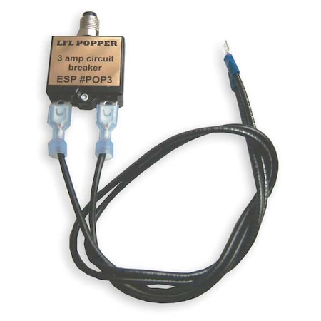 3 Amp Circuit Breaker, Push Button MPN:POP3