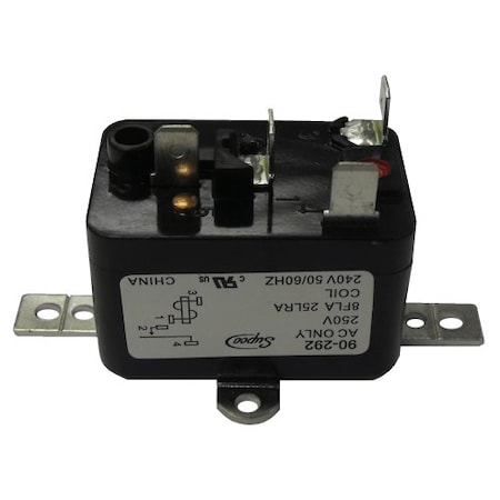 Fan Relay, 240VAC, SPNO MPN:90292