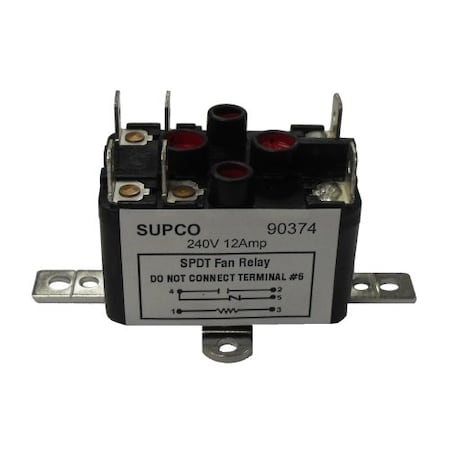 Fan Relay, 240VAC, SPDT MPN:90374