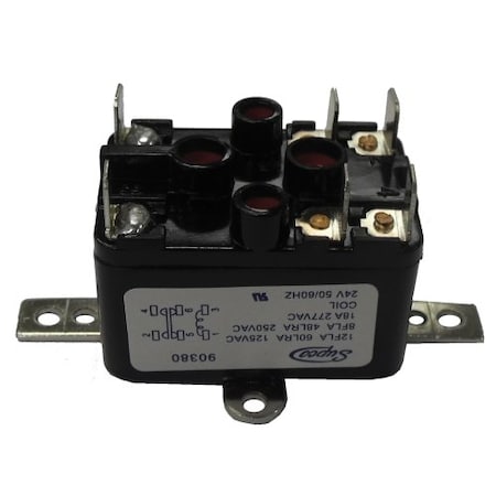Fan Relay, 24VAC, NO/NC MPN:90380