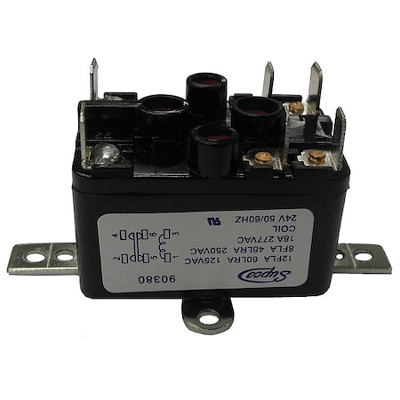 Fan Relay, 120VAC, NO/NC MPN:90382