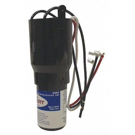 Hard Start Kit, 115, Single, 1/12 to 1/5 MPN:RCO810