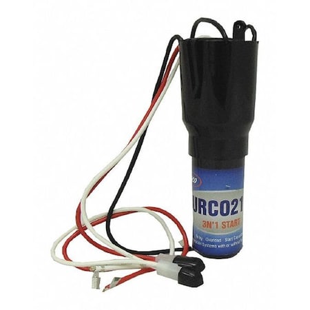 Relay Capacitor Overload, 1/3HP-1/2HP MPN:URCO210