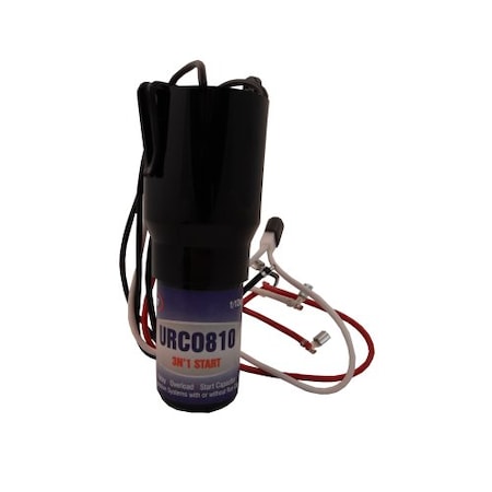 Relay Capacitor Overload, 1/12HP-1/5HP MPN:URCO810