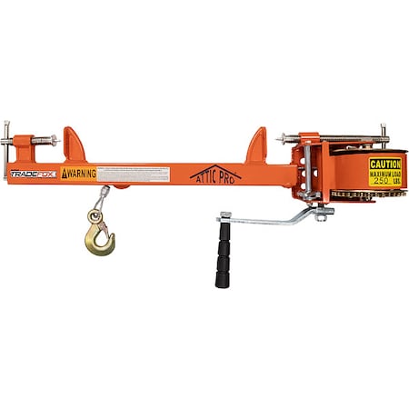 Hand Winch, Spur Gear, No Brake, 250 lb. MPN:ATP1