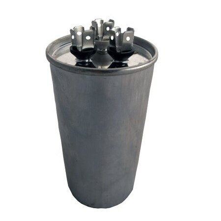Round Dual Run Capacitor, CD55+5X370R MPN:CD55+5X370R