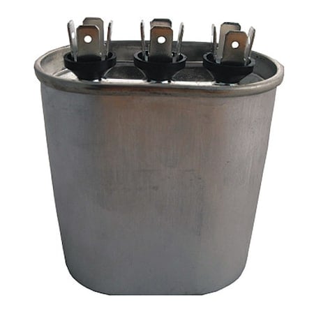 Oval Dual Run Capacitor, CD65+7.5X440 MPN:CD65+7.5X440