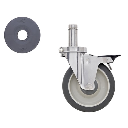Swivel Brake Caster, 5