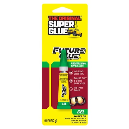 Instant Adhesive, Future Glue Series, Clear, 0.07 oz, Tube MPN:15109