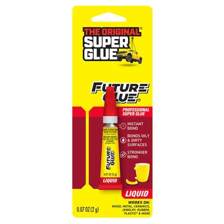 Instant Adhesive, Future Glue Series, Clear, 0.07 oz, Tube MPN:15110