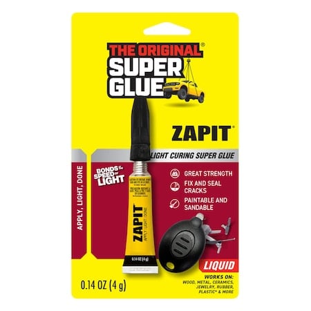 Epoxy Adhesive, Zapit Series, Gray, 0.14 oz, Dual-Cartridge MPN:90002