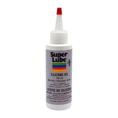 4 oz Bottle, Silicone Oil, 350 ISO Viscosity MPN:56304