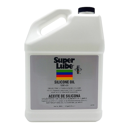 1 gal Jug, Silicone Oil, 1, 000 ISO Viscosity MPN:56401