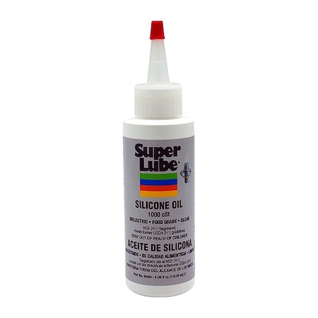 4 oz Bottle, Silicone Oil, 1, 000 ISO Viscosity MPN:56404