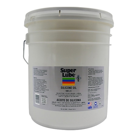 5 gal Pail, Silicone Oil, 1, 000 ISO Viscosity MPN:56405
